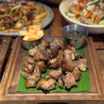 Ba chỉ dê nướng Tây Bắc