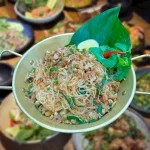 Bún xào mắm tép