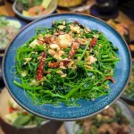 Rau bò khai xào tỏi