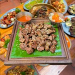 Thịt dải nướng mọi