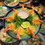 Tôm chiên hoàng bào