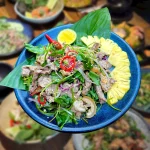 Nộm dê rau má